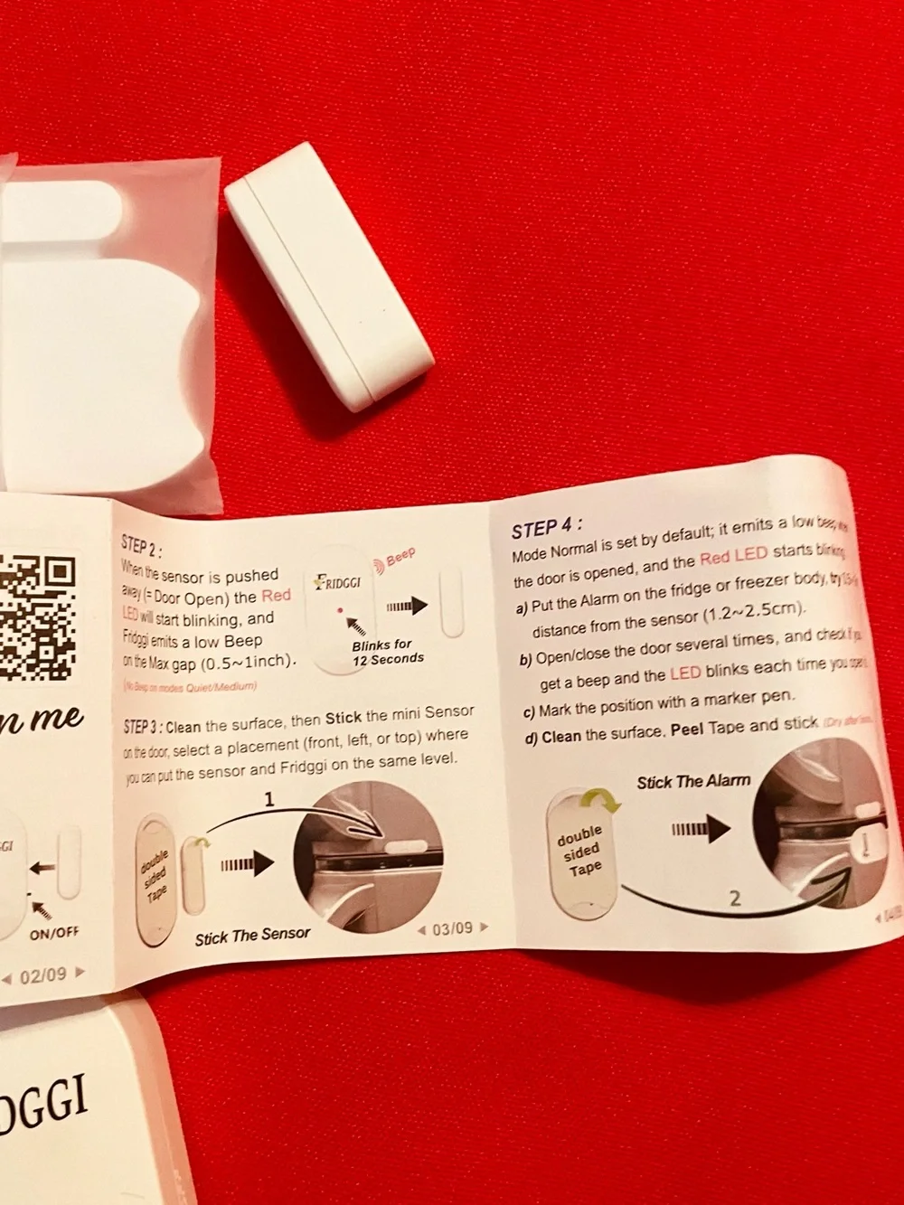 Fridggi Fridge Door Alarm - White